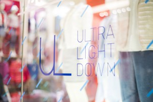 Uniqlo Ultra Light Down Logo Close Up