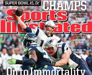 Sports Illustrated Super Bowl XLIX Cover