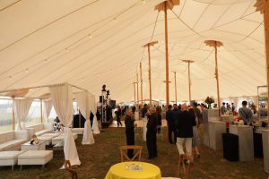 Tent of the event St. Jude Hope in the Hamptons