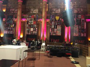 Time Event Banners during Person of the Year Event
