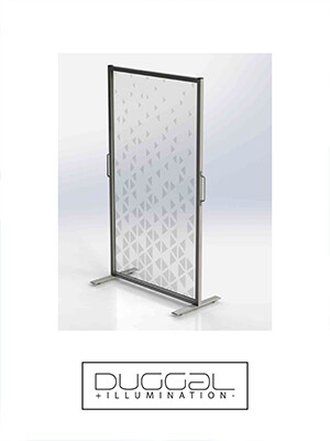 Duggal Illumination Plex Rolling Partition Product Specifications