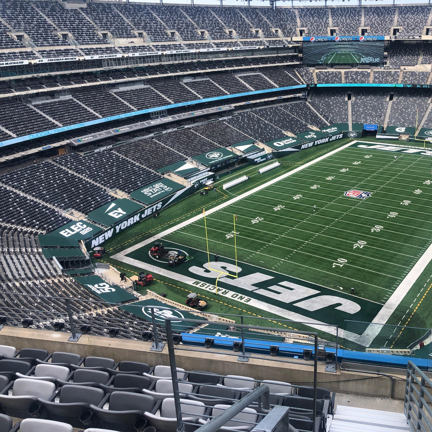 Duggal Visual Solutions :: COVID Protocol: Duggal Has the New York Jets  Covered